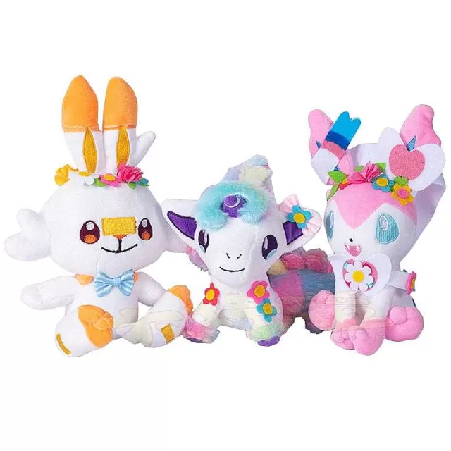 Pokemon Schwert & Schild-Pkm.store Halloween Scorbunny, Sylveon Oder Ponyta Kuschel Pokemon Blumen Edition