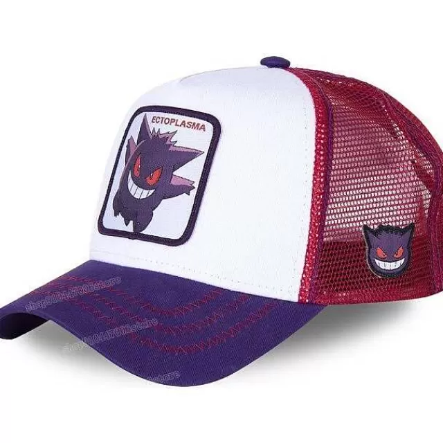 Sonstiges Merchandise-Pkm.store Pika Mutze - Baseball Cap - Pokemon Cap (Pikachu, Enton, Gengar, Relaxo, Pokeball)