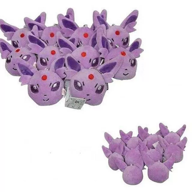 Pokemon Kuscheltiere-Pkm.store Pikachu Umbreon Nachtara Evoli Eevee Plusch Schlusselanhanger 10Er Set