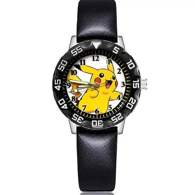 Sonstiges Merchandise-Pkm.store Pokemon Kinderuhr In Vielen Unterschiedlichen Farben