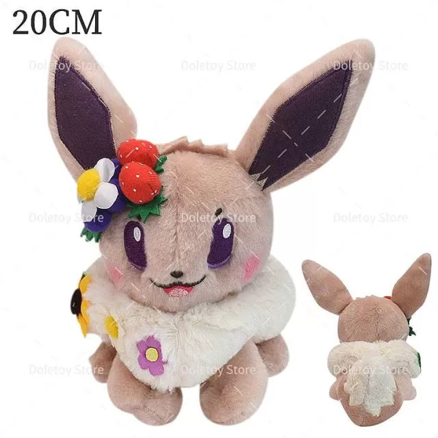 Pokemon Kuscheltiere-Pkm.store Pokemon Kuscheltiere In Der Blumen Edition: Evoli, Galarian Gallopa, Iksbat Etc.