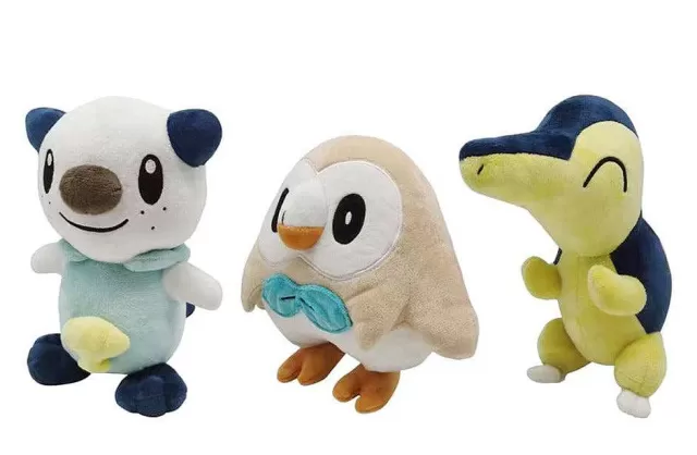 Pokemon Kuscheltiere-Pkm.store Pokemon Legenden Arceus Starter Pokemon (Feurigel, Ottaro Oder Bauz) Als Kuscheltiere