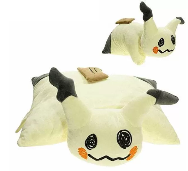 Pokemon Kuscheltiere-Pkm.store Pokemon Nachtara Umbreon, Relaxo Snorlax Oder Mimigma Mimikyu Kissen (Ca. 40X33Cm)