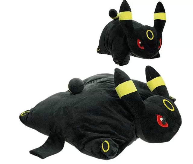 Pokemon Kuscheltiere-Pkm.store Pokemon Nachtara Umbreon, Relaxo Snorlax Oder Mimigma Mimikyu Kissen (Ca. 40X33Cm)