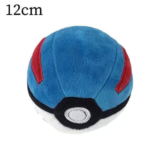 Pokemon Kuscheltiere-Pkm.store Pokemon Plusch Balle (4 Stk.) Master Ball Super Ball Great Ball Ultra Ball (Ca. 12Cm)