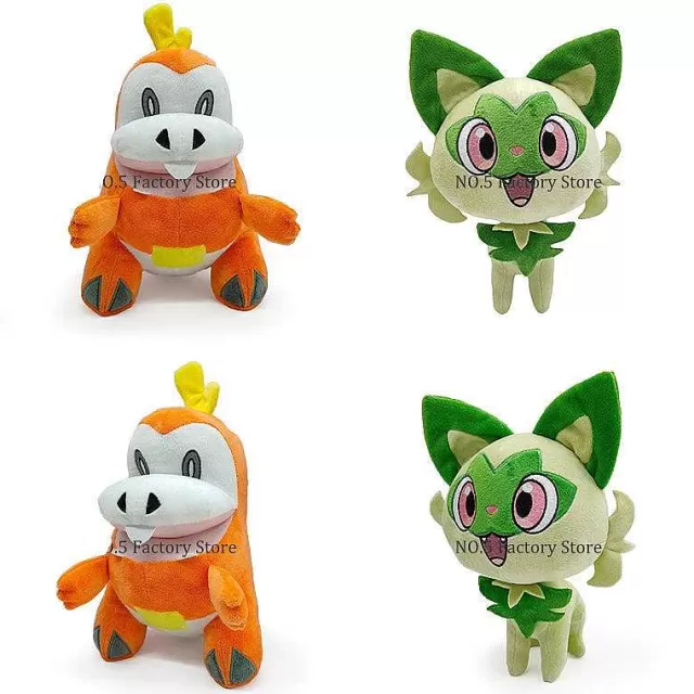 Pokemon Kuscheltiere-Pkm.store Pokemon Purpur & Karmesin Kuscheltiere - Krokel, Kappalores, Zorua U. A.