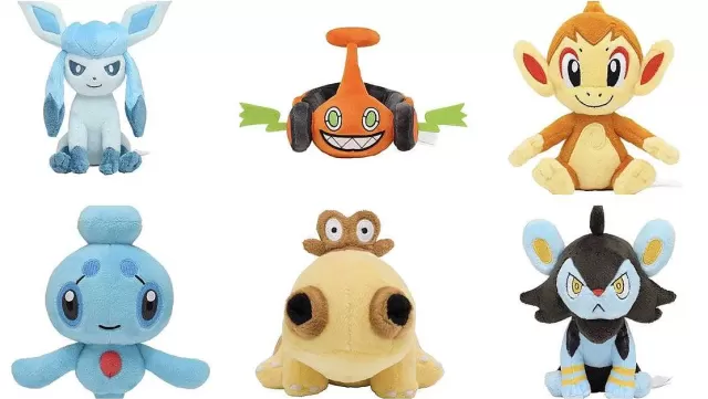 Pokemon Kuscheltiere-Pkm.store Pokemon Stofftiere Glaceon Dusknoir Vespiquen Chatot Rotom Pachirisu Empoleon Etc.