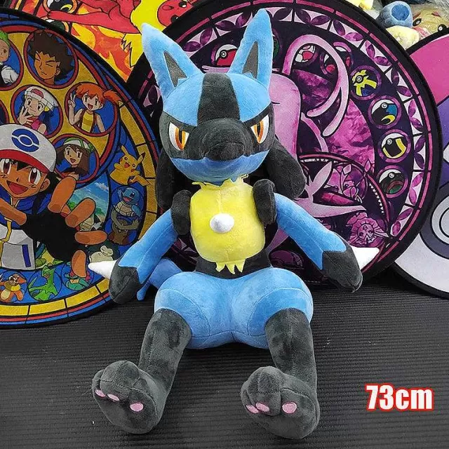 Pokemon Kuscheltiere-Pkm.store Pokemon Xxl Kuscheltiere Lucario, Quajutsu, Zeraora Liberlo Glaziola U. A.