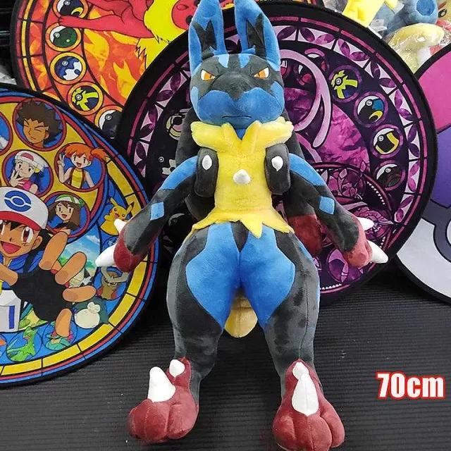 Pokemon Kuscheltiere-Pkm.store Pokemon Xxl Kuscheltiere Lucario, Quajutsu, Zeraora Liberlo Glaziola U. A.