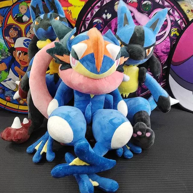 Pokemon Kuscheltiere-Pkm.store Pokemon Xxl Kuscheltiere Lucario, Quajutsu, Zeraora Liberlo Glaziola U. A.