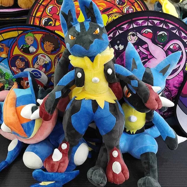 Pokemon Kuscheltiere-Pkm.store Pokemon Xxl Kuscheltiere Lucario, Quajutsu, Zeraora Liberlo Glaziola U. A.