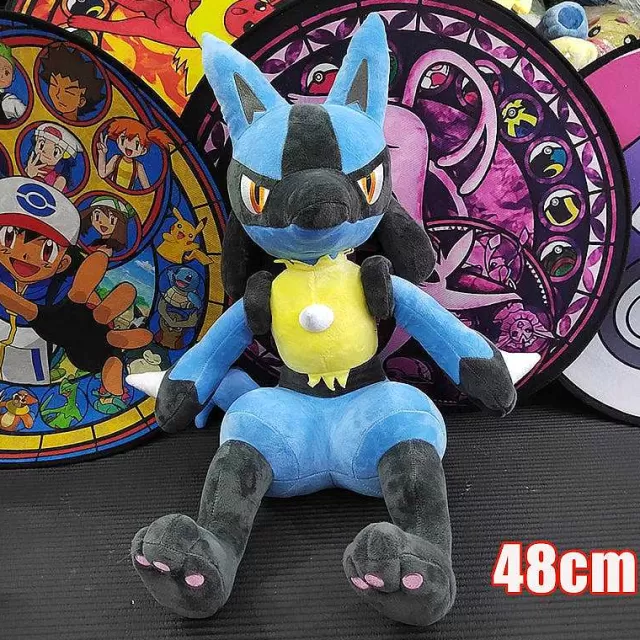 Pokemon Kuscheltiere-Pkm.store Pokemon Xxl Kuscheltiere Lucario, Quajutsu, Zeraora Liberlo Glaziola U. A.