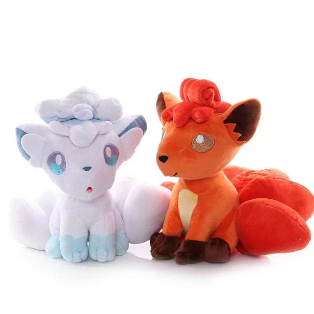 Pokemon Kuscheltiere-Pkm.store Q Style Feuer Oder Eis Vulpix Kuschel Pokemon (Ca. 15Cm)